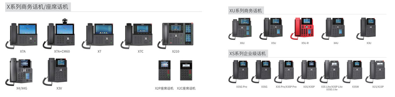 SIP电话的种类及样式