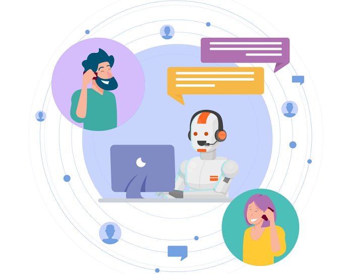 客户的负面情绪电话机器人来承担