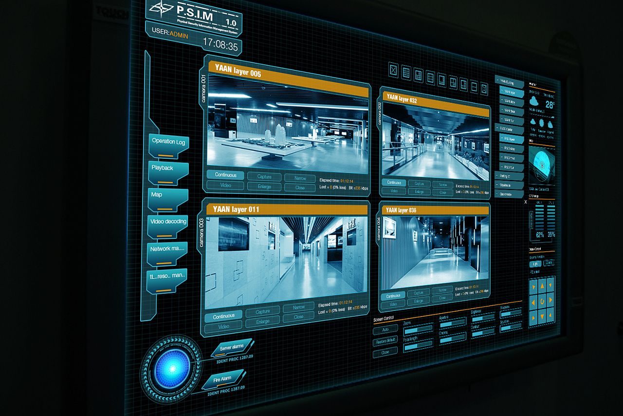 安防视频监控系统的基本组成