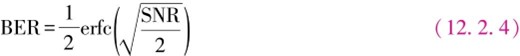 SNR表示BER
