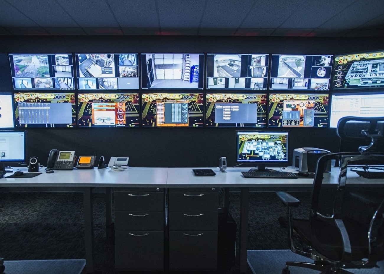  安防视频监控系统平板显示器