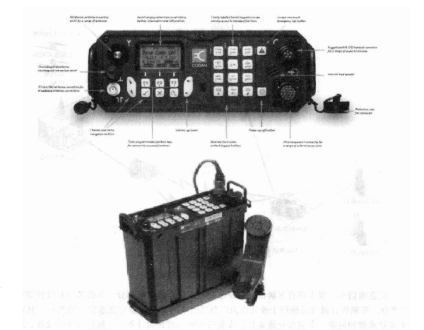 柯顿2110型便携电台