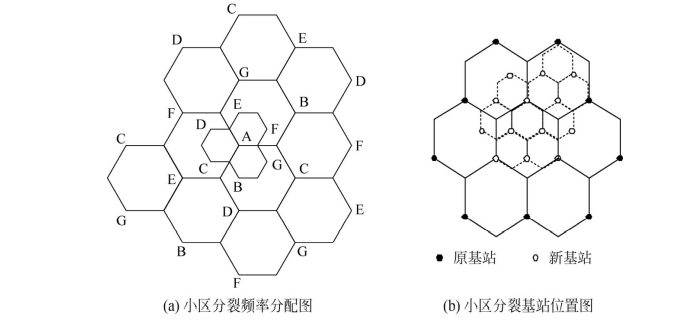 小区分裂的图例