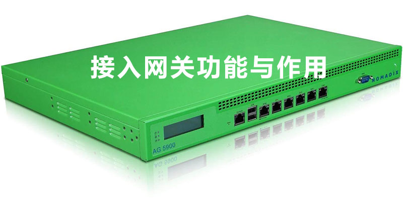 接入网关功能与作用