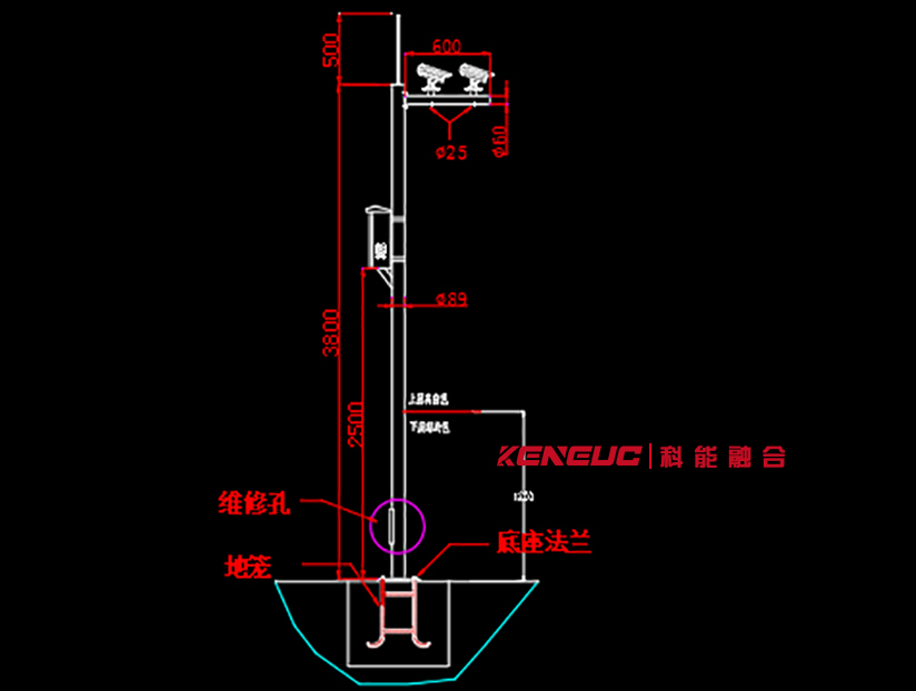 监控立杆 监控立杆