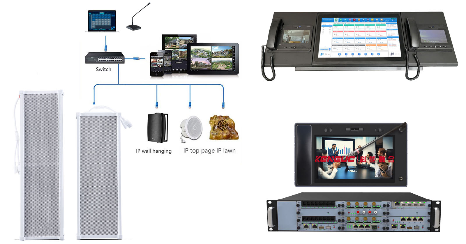 4G无线广播音柱系统(如何实现全方位音频覆盖)