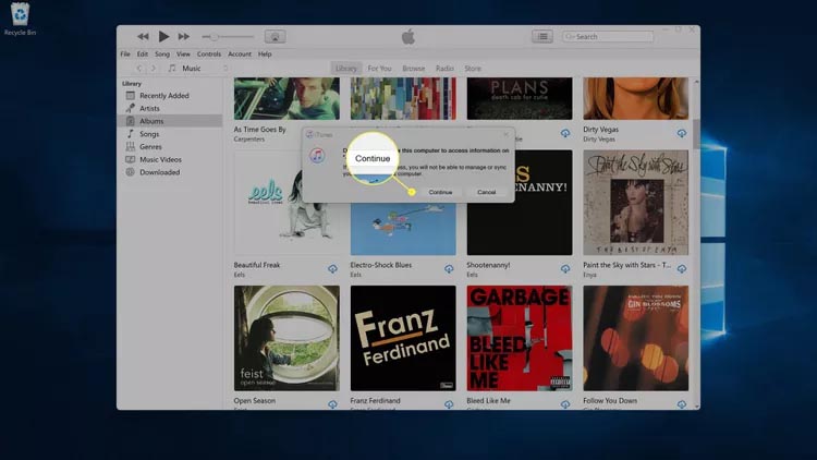 继续在运行Windows11的PC上的 iTunes 中突出显示。