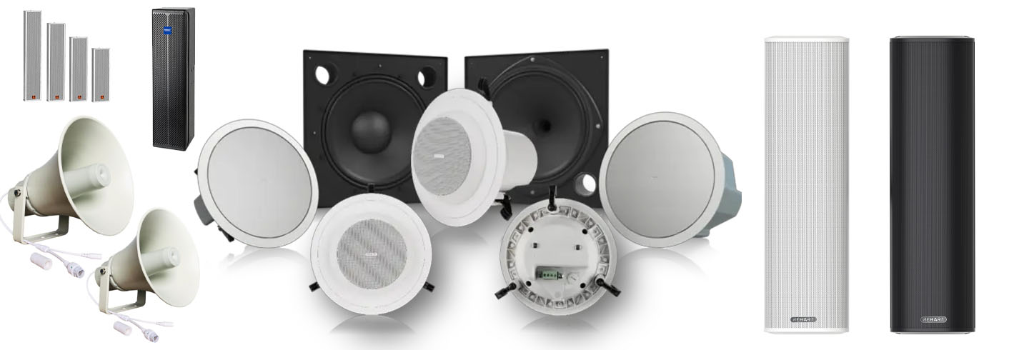 各种类型的扬声器