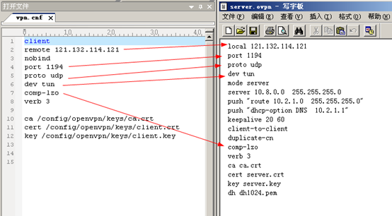 配置文件是否匹配