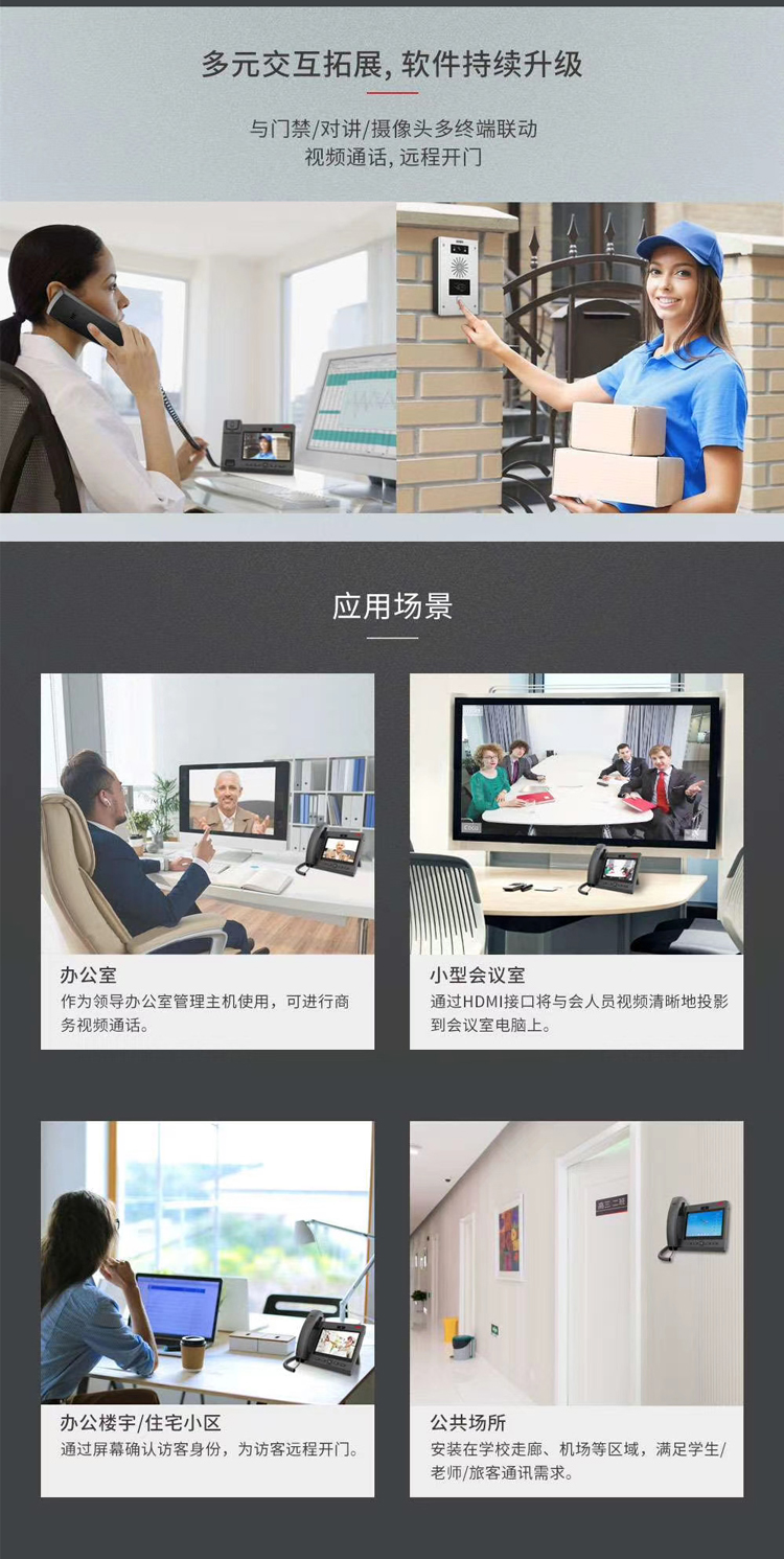 F600S可视电话应用场景